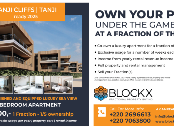 Blockx Fractional Gambia Buy an apartment a Fraction of the cost